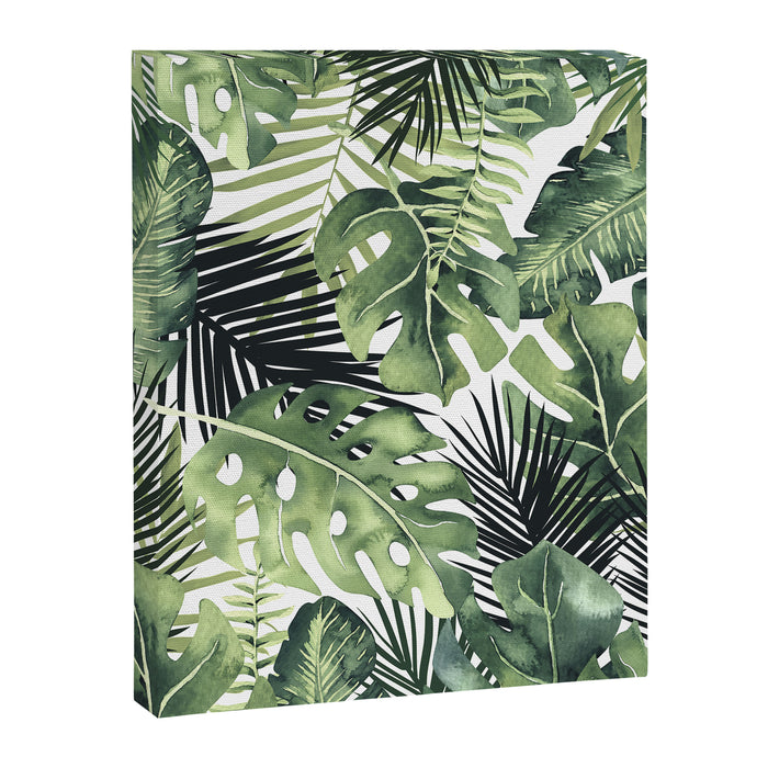 Tropical Leaves Canvas Print Gallery Image 1