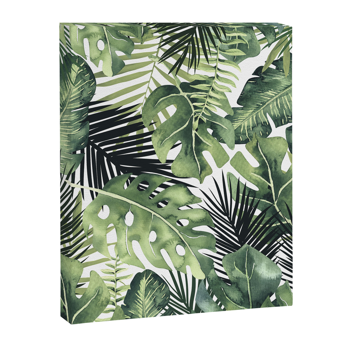 Tropical Leaves Canvas Print Gallery Image 6