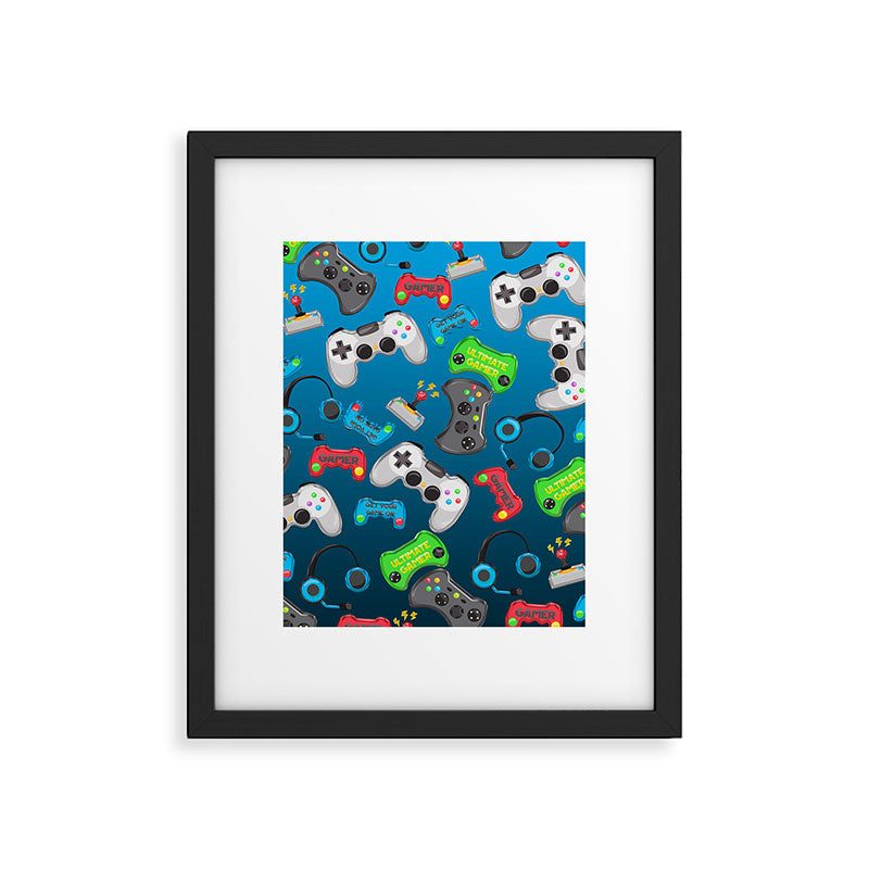 Video Games Framed Art Print Gallery Image 5
