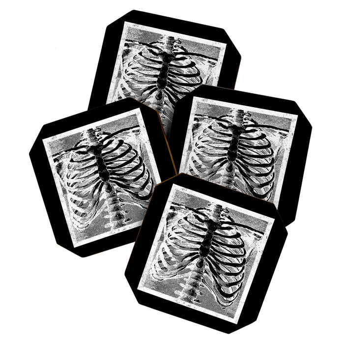 Vintage Skeleton Torso Coaster Gallery Image 1