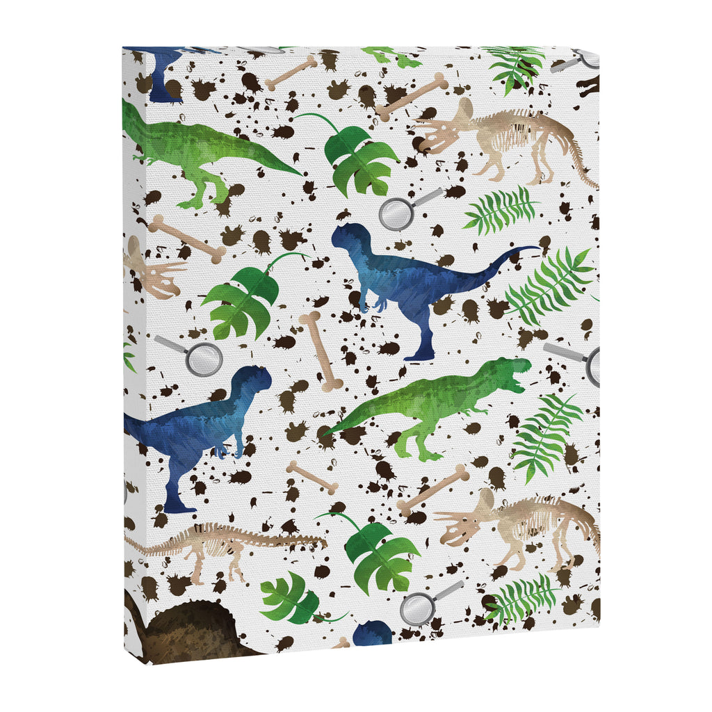 Watercolor Dinosaurs Canvas Print Gallery Image 8