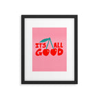 All Good Framed Art Print Gallery Image 4