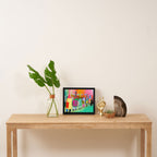 Bubbly Framed Canvas Print Gallery Image 4