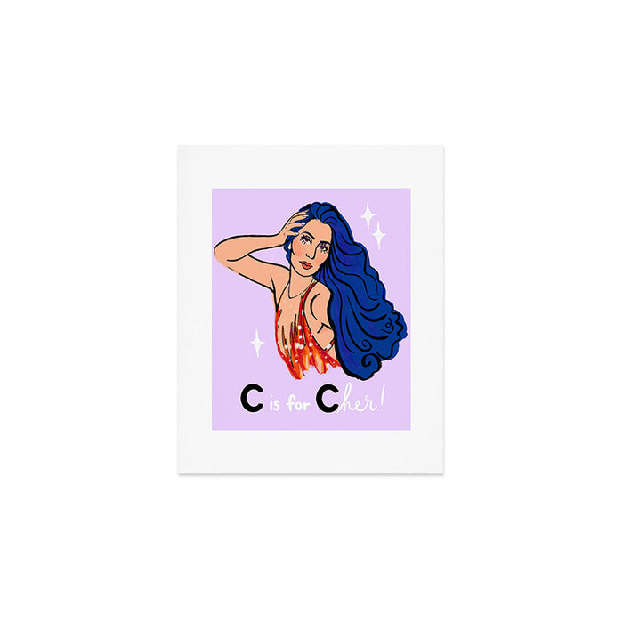C is for C H E R! Art Print Gallery Image 1