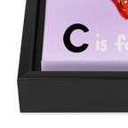 C is for C H E R! Framed Canvas Print Gallery Image 3