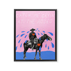 Cryin' at the Rodeo Framed Canvas Print Gallery Image 6