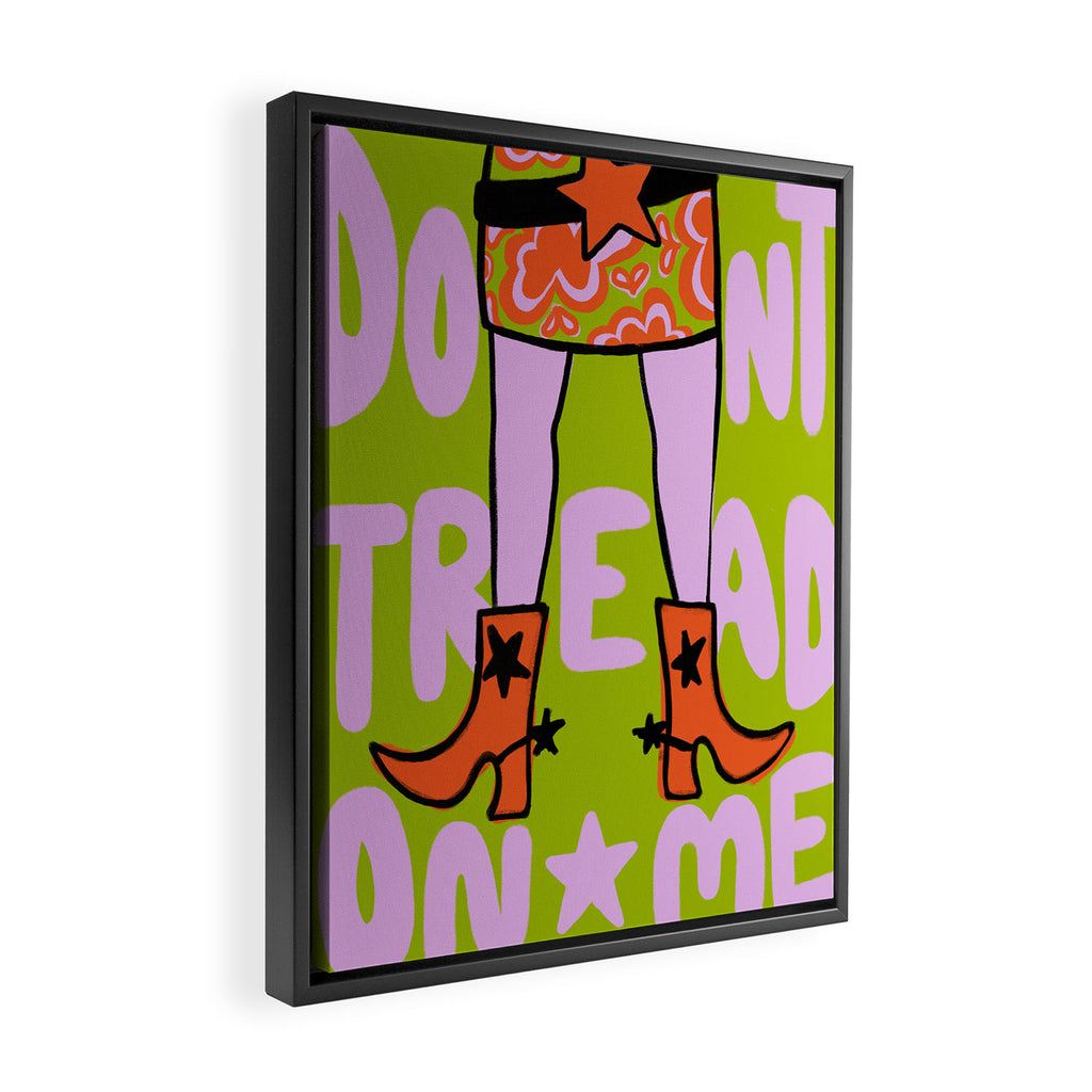 Don't Tread On Me Framed Canvas Print Gallery Image 2