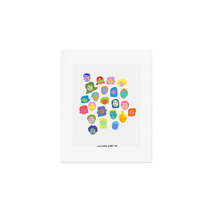 Everyday People Art Print Gallery Image 1