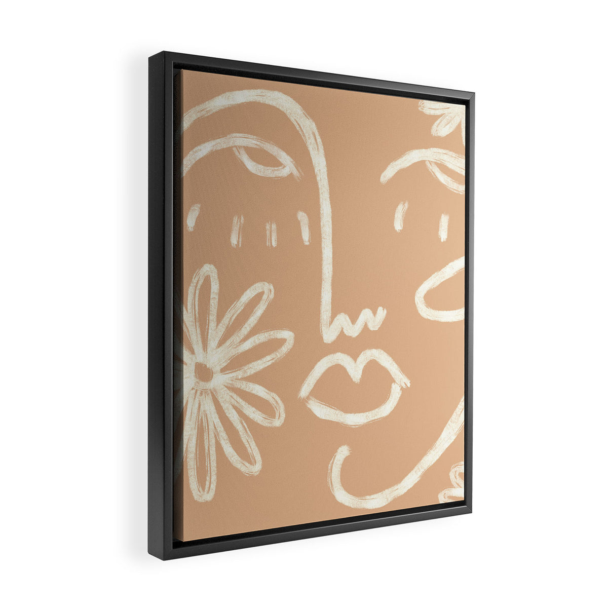 Flora Framed Canvas Print Gallery Image 2