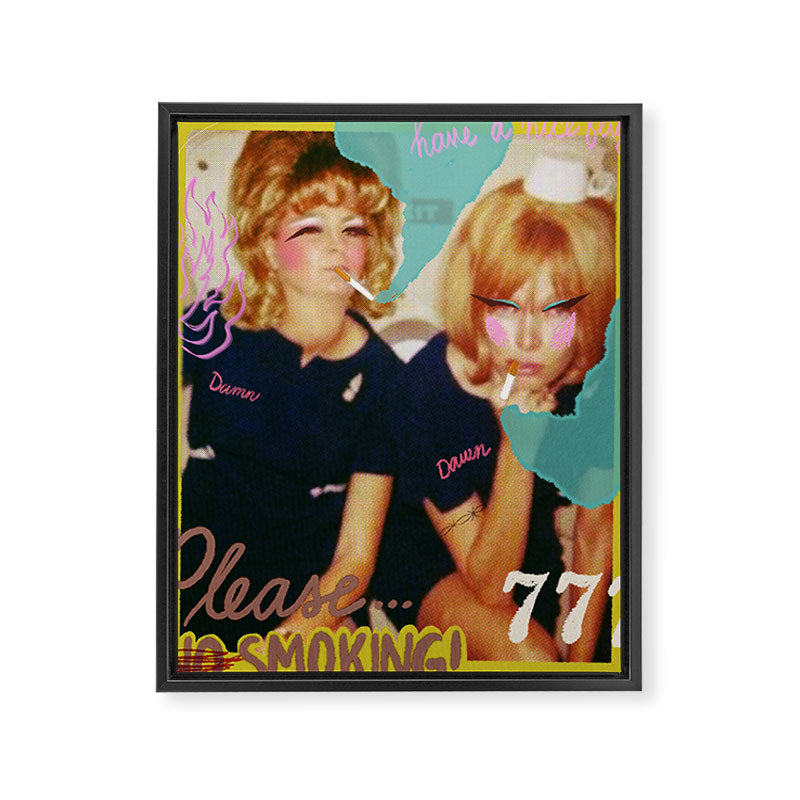 Friendly Skies Framed Canvas Print Gallery Image 6
