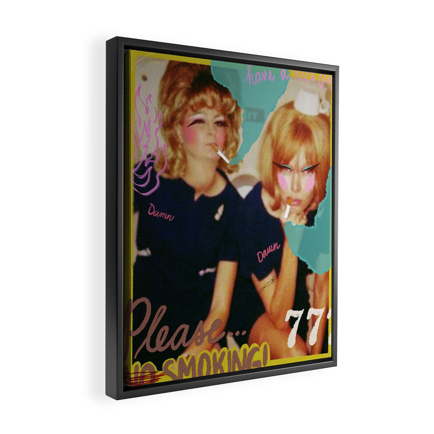 Friendly Skies Framed Canvas Print Gallery Image 2