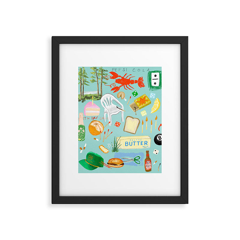 Good Life Framed Art Print Gallery Image 5