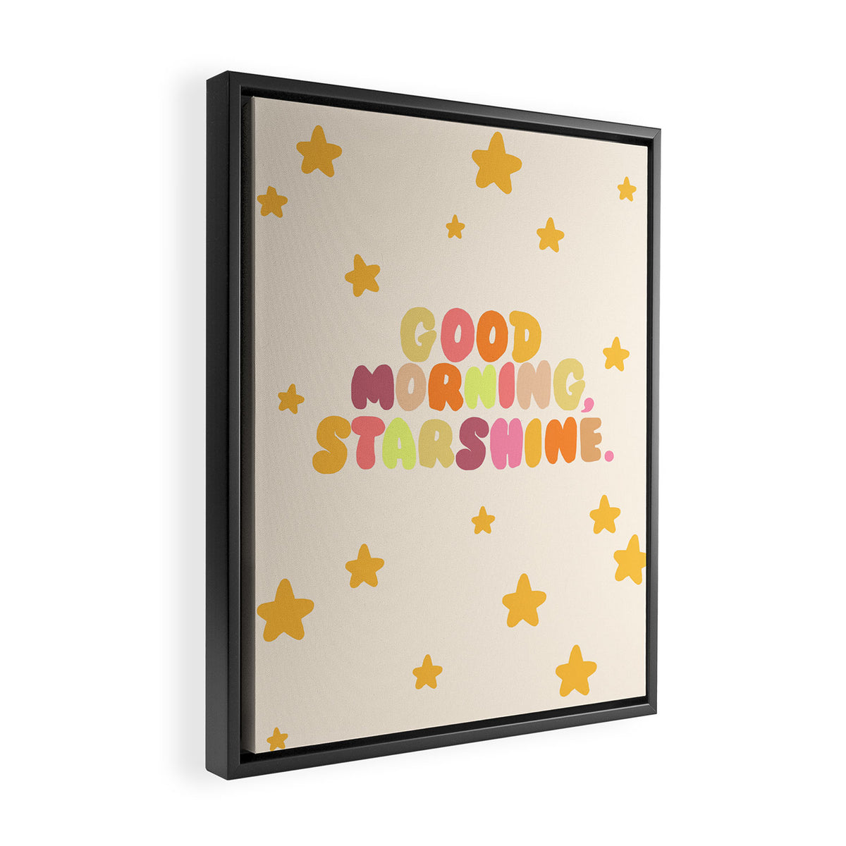 Good Morning, Starshine Framed Canvas Print Gallery Image 2