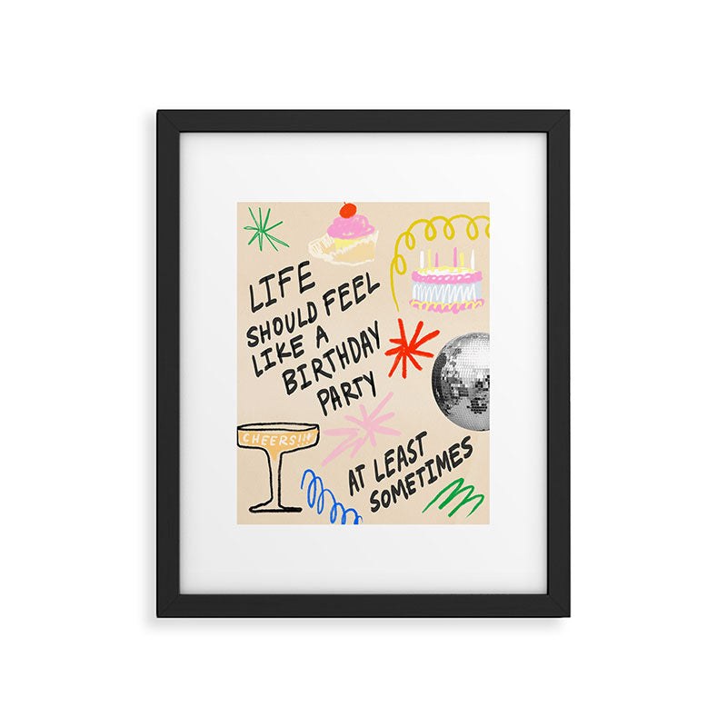 Good Times Framed Art Print Gallery Image 5