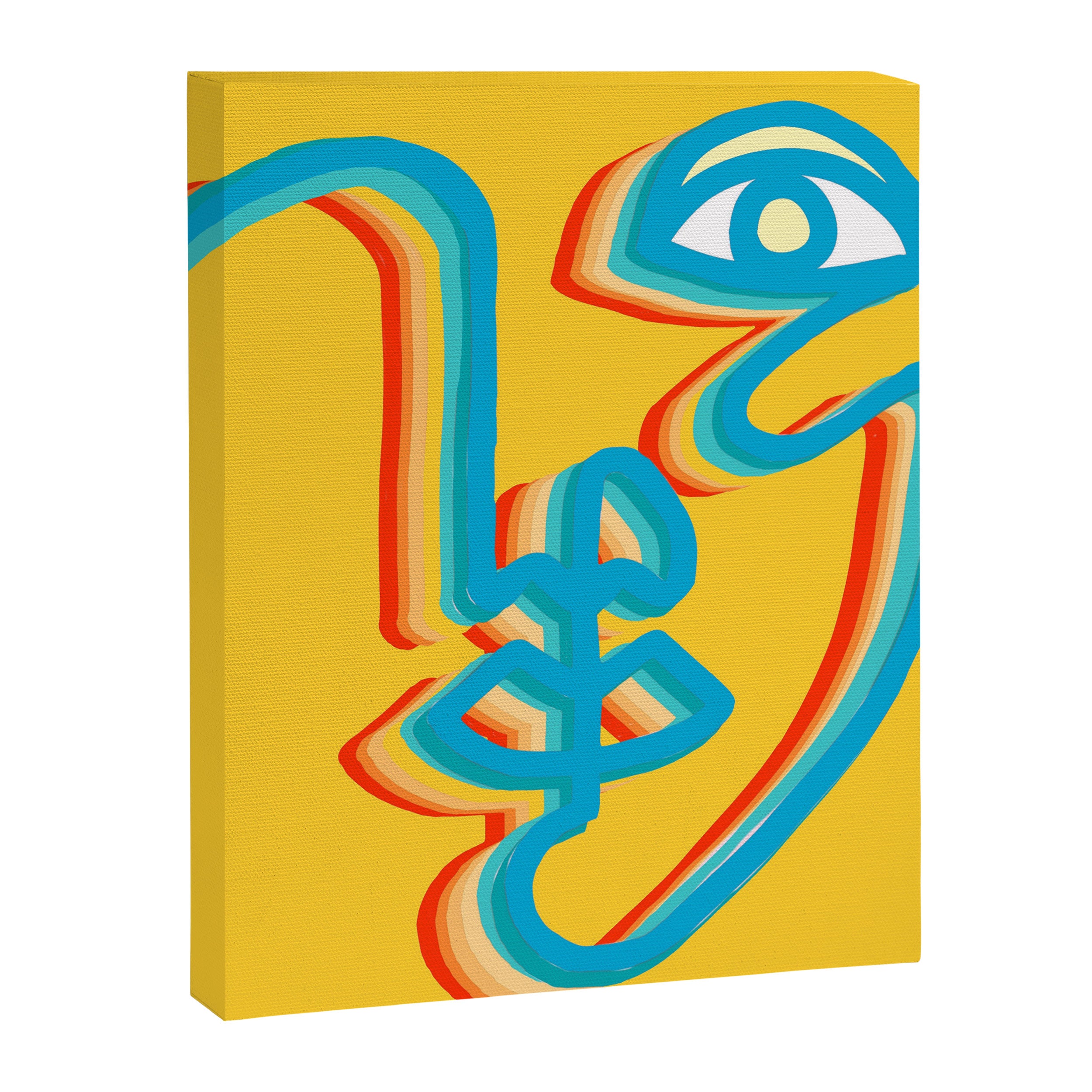 Groovy Two Faced Canvas Print Gallery Image 6
