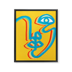Groovy Two Faced Framed Canvas Print Gallery Image 6