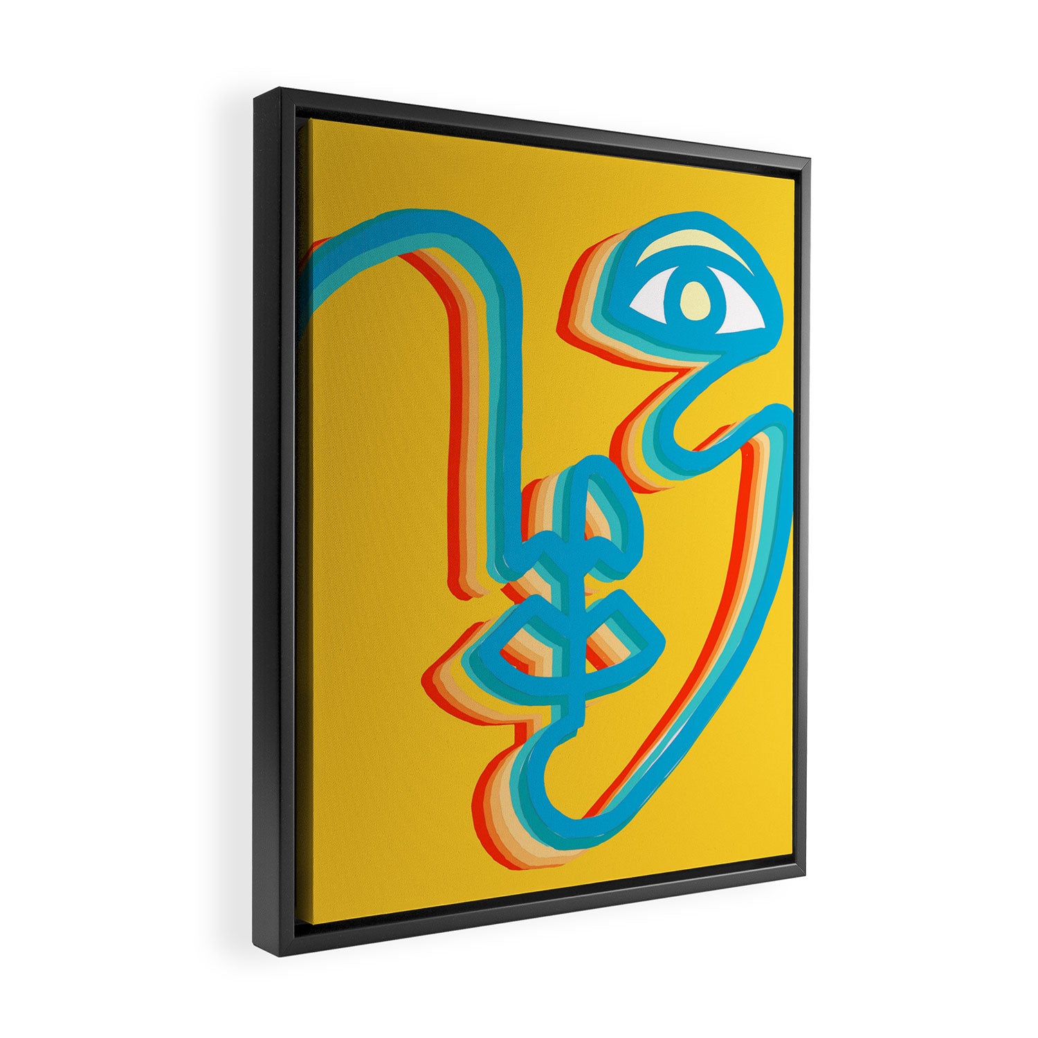 Groovy Two Faced Framed Canvas Print Gallery Image 2