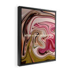 Groovy Vibes Only Framed Canvas Print Gallery Image 2