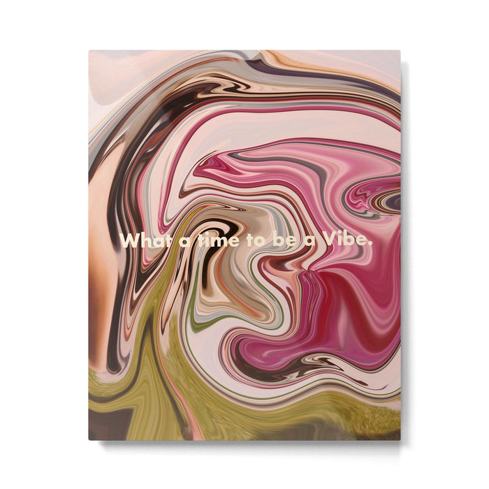 Groovy Vibes Only Metal Print Gallery Image 1