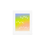 Howdy Art Print Gallery Image 1