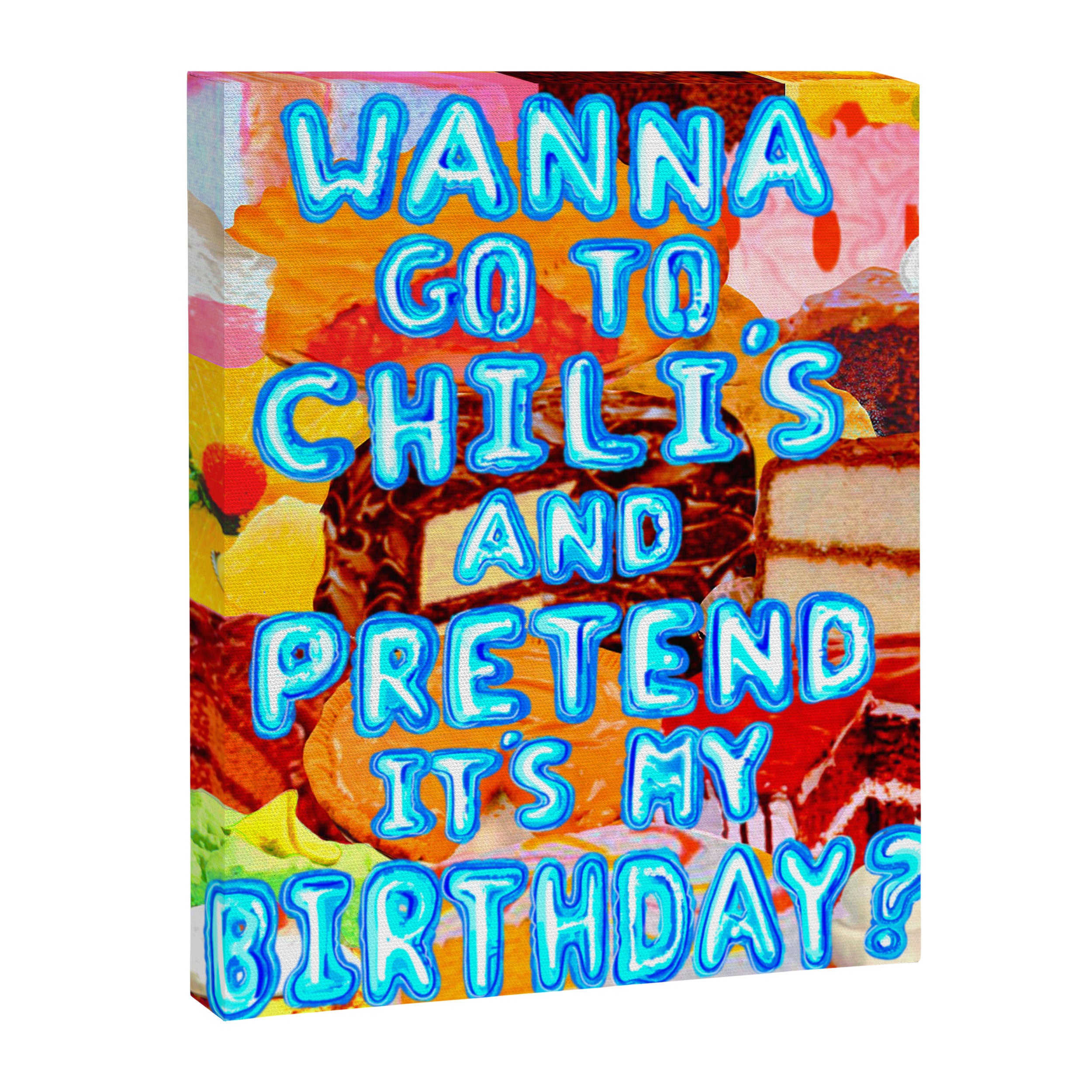 I Like Free Dessert Canvas Print Gallery Image 6