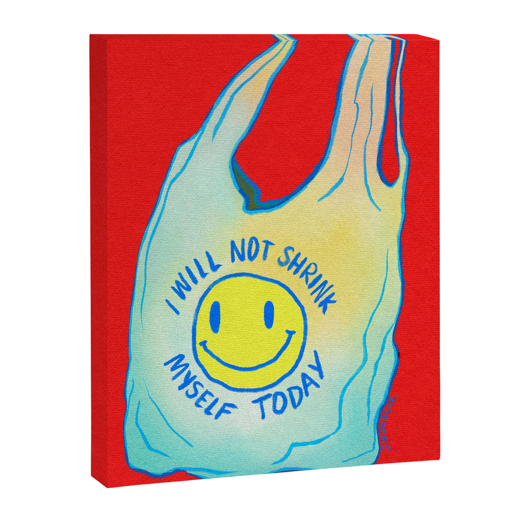 I'm a Plastic Bag Canvas Print Gallery Image 6