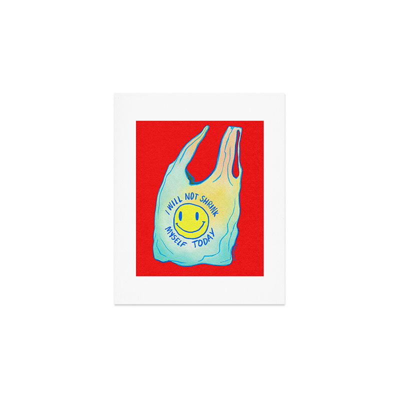 I'm a Plastic Bag Art Print Gallery Image 1