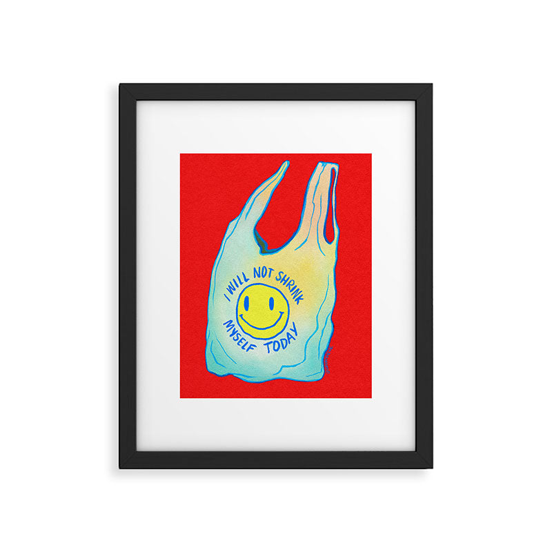 I'm a Plastic Bag Framed Art Print Gallery Image 5