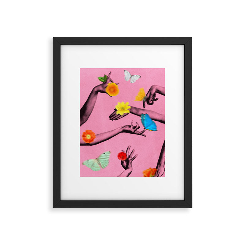 Jewels in Hyacinth Framed Art Print Gallery Image 5