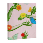 Jewels in Pink and Green Canvas Print Gallery Image 6