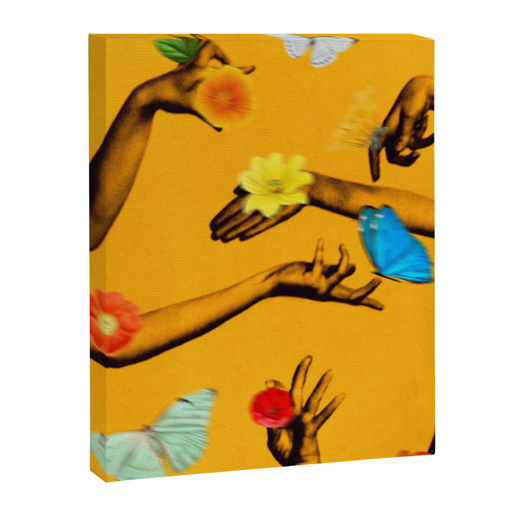 Jewels Marigold Canvas Print Gallery Image 6