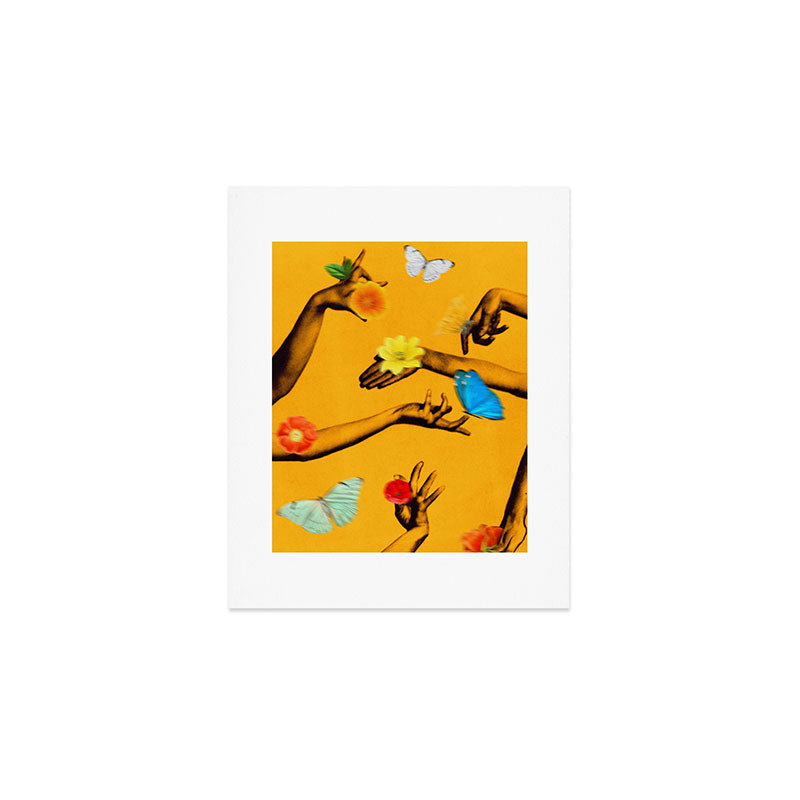 Jewels Marigold Art Print Gallery Image 1