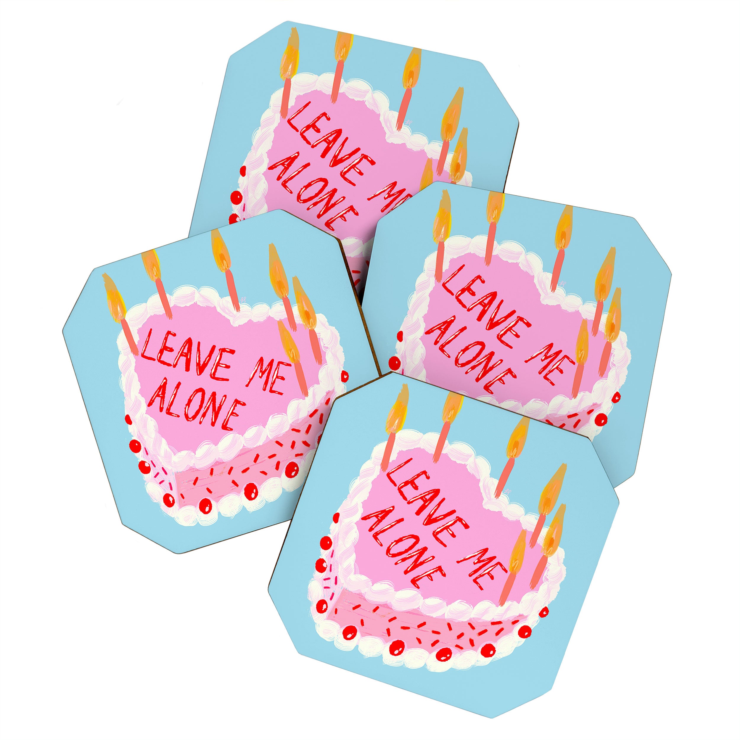 Leave Me Alone Coaster Gallery Image 1