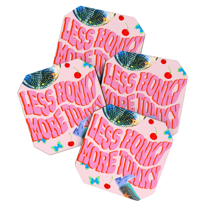 Less Honky, More Tonky! Coaster Gallery Image 1