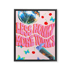 Less Honky, More Tonky! Framed Canvas Print Gallery Image 6