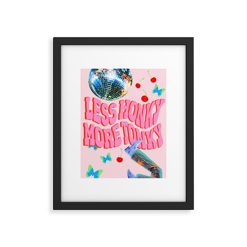 Less Honky, More Tonky! Framed Art Print Gallery Image 4