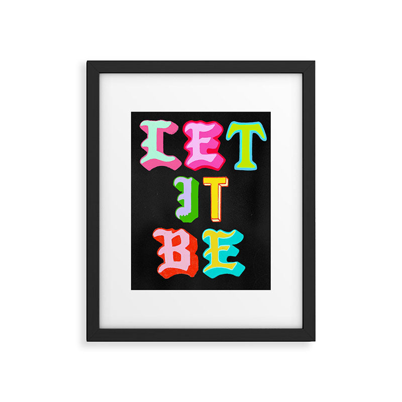 Let It Be Framed Art Print Gallery Image 5