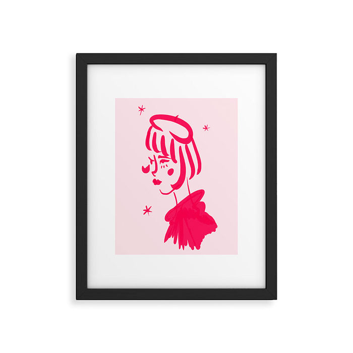 Midge Framed Art Print Gallery Image 1