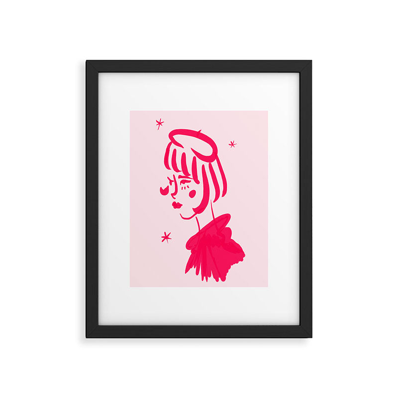 Midge Framed Art Print Gallery Image 5