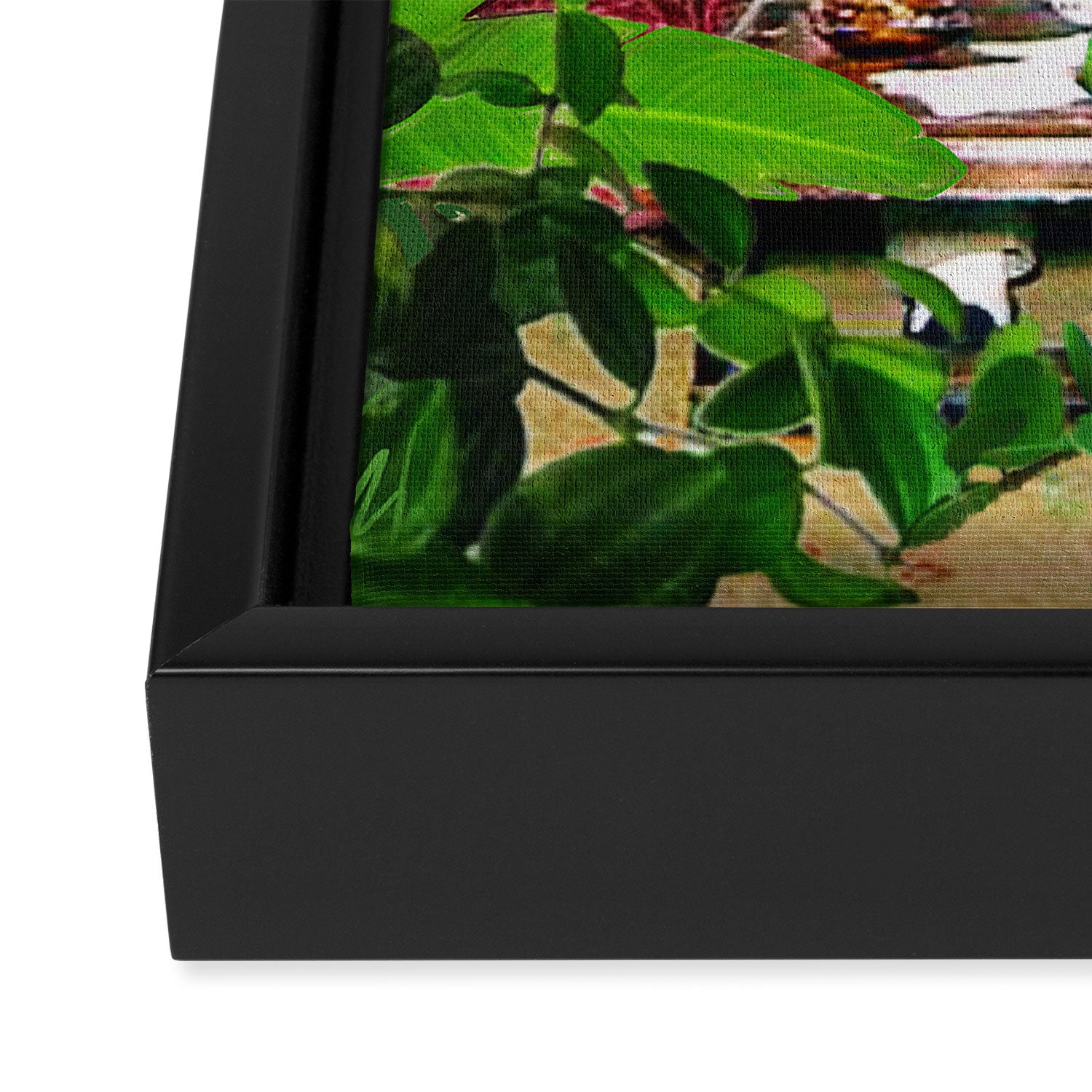 Modern Love Framed Canvas Print Gallery Image 3