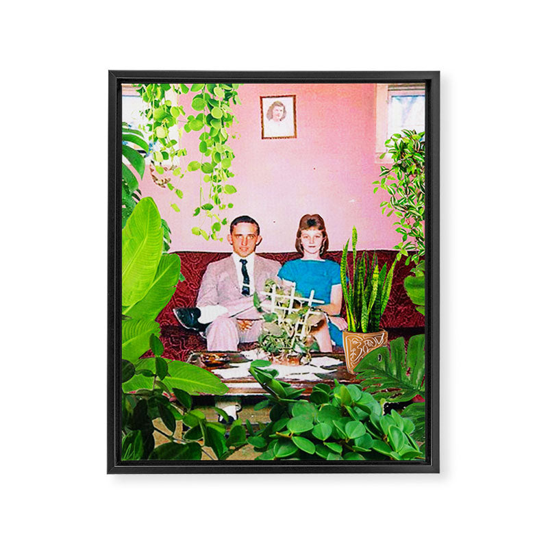 Modern Love Framed Canvas Print Gallery Image 8