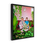 Modern Love Framed Canvas Print Gallery Image 2
