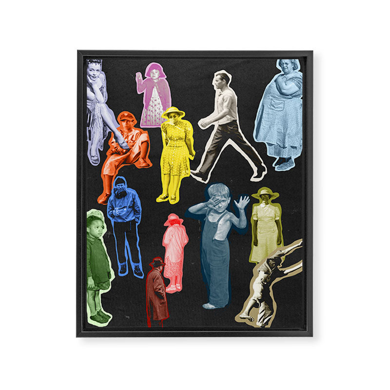 Moments Framed Canvas Print Gallery Image 6