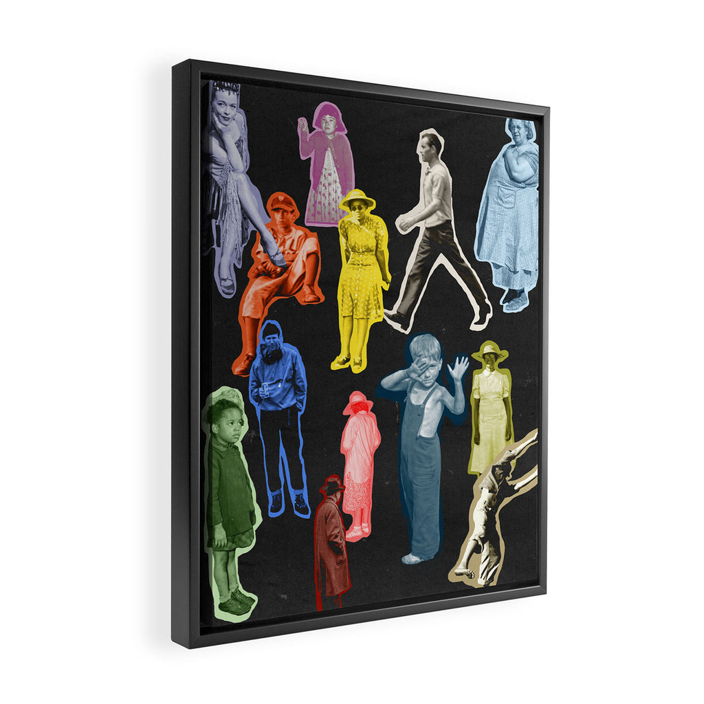 Moments Framed Canvas Print Gallery Image 2