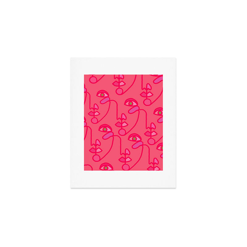 Multi Faced Kaleido Art Print Gallery Image 1