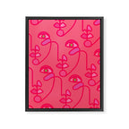 Multi Faced Kaleido Framed Canvas Print Gallery Image 6
