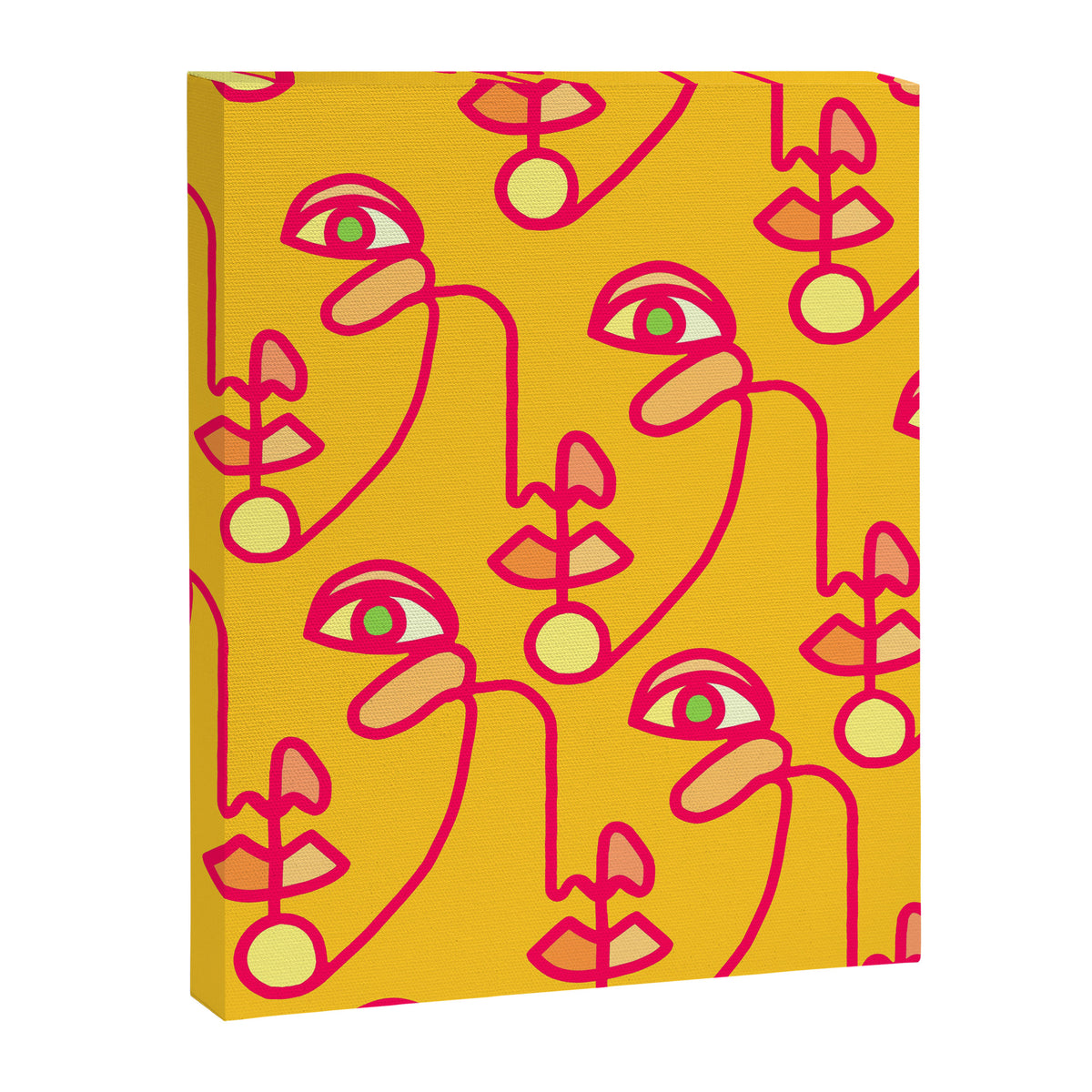 Multi Faced Pink Lemonade Canvas Print Gallery Image 6
