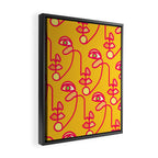 Multi Faced Pink Lemonade Framed Canvas Print Gallery Image 2
