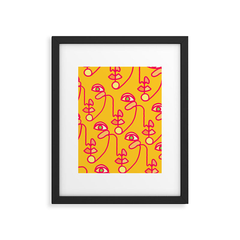 Multi Faced Pink Lemonade Framed Art Print Gallery Image 5