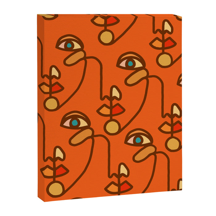 Multi Faced Sienna Canvas Print Gallery Image 1